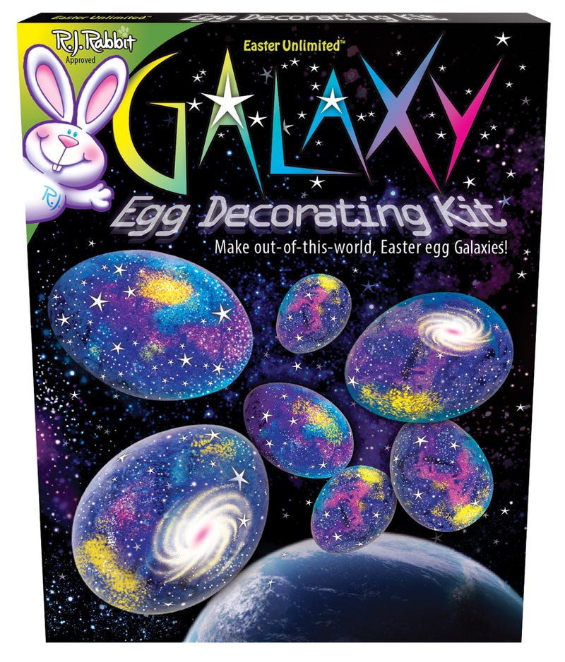 Fun World Kids' Big Galaxy Eggs Deco Kit, Multi, Standard